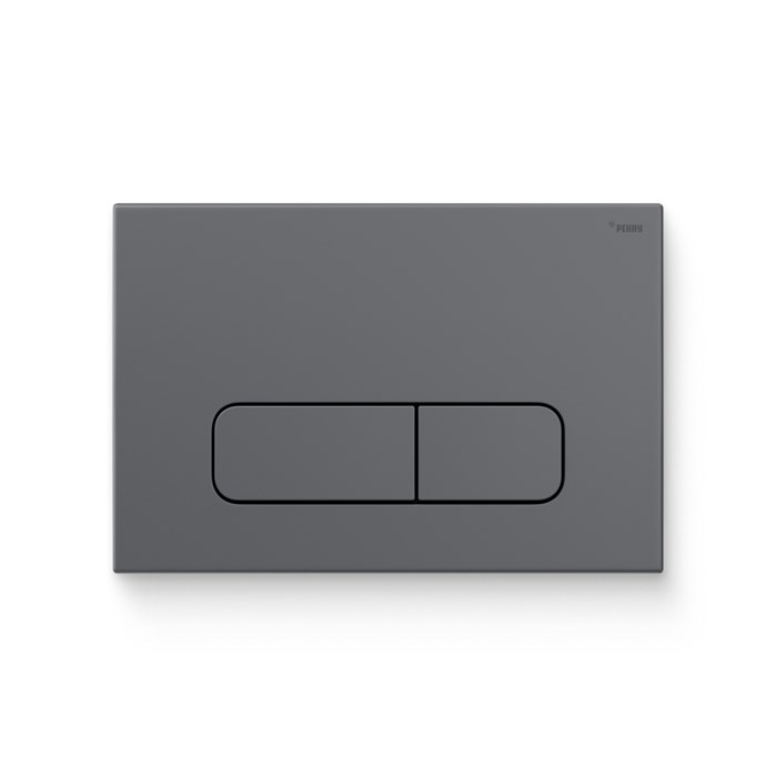 Кнопка смыва РЕХАУ NOVA ELLIPSE 001 пластик, графитовый, матовый 918258