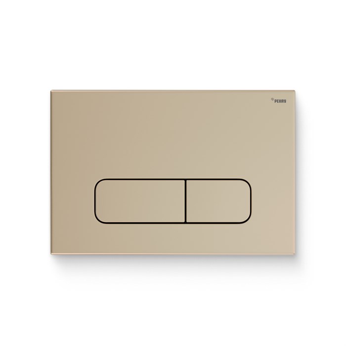 Кнопка смыва РЕХАУ NOVA ELLIPSE 001 пластик, золотой, матовый 918299