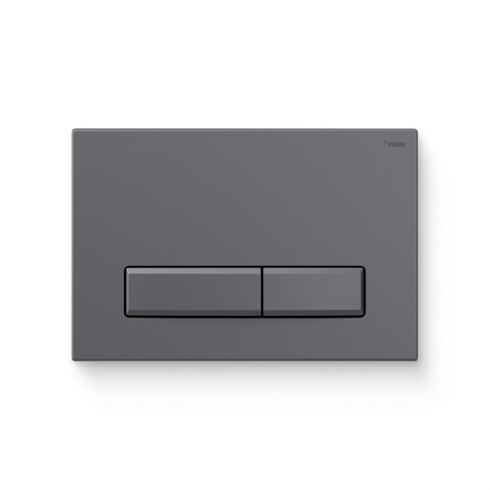 Кнопка смыва РЕХАУ NOVA LONG 001 пластик, графитовый, матовый 918238