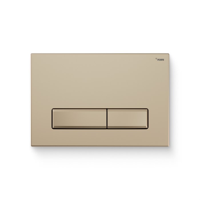 Кнопка смыва РЕХАУ NOVA LONG 001 пластик, золотой, матовый 918251