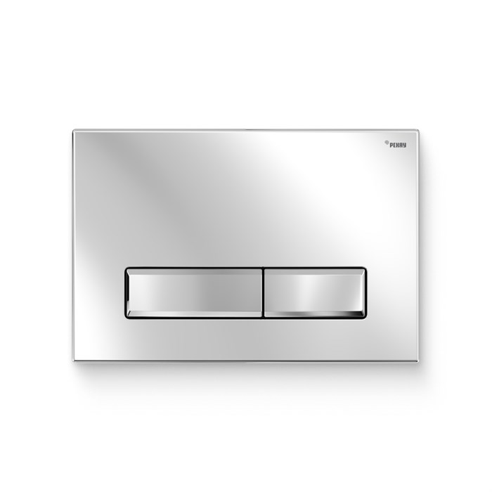 Кнопка смыва РЕХАУ NOVA LONG 001 пластик, хром, глянцевый 918280