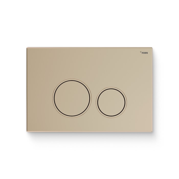 Кнопка смыва РЕХАУ NOVA ORB 001 пластик, золотой, матовый 918245