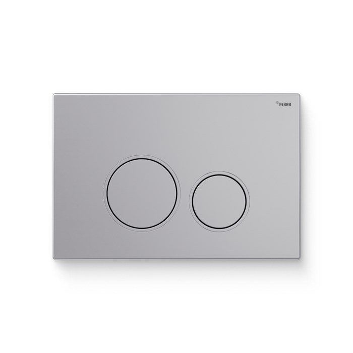 Кнопка смыва РЕХАУ NOVA ORB 001 пластик, серебристый, матовый 918232