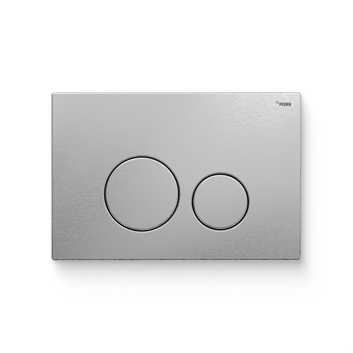 Кнопка смыва РЕХАУ NOVA ORB STEEL нерж. сталь, цвет брашированная нерж. сталь, матовый 918291