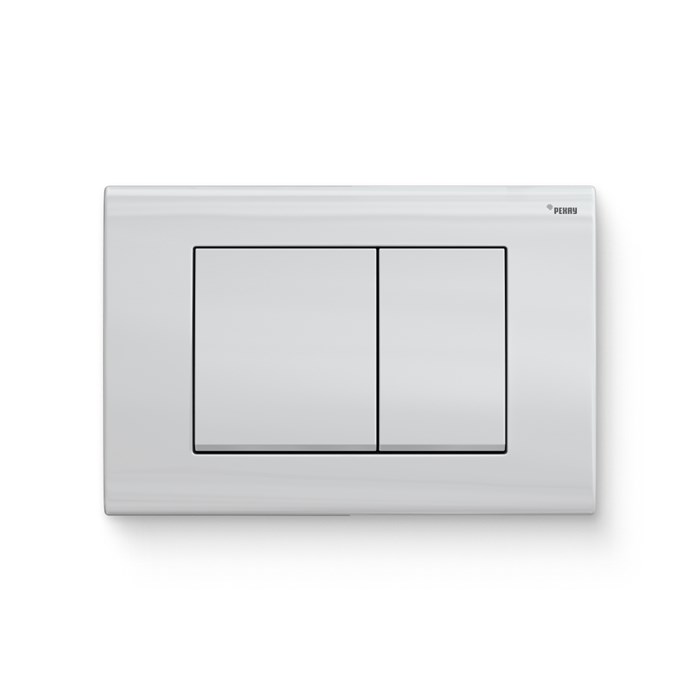 Кнопка смыва РЕХАУ NOVA QUAD 001 пластик, белый, глянцевый 918257