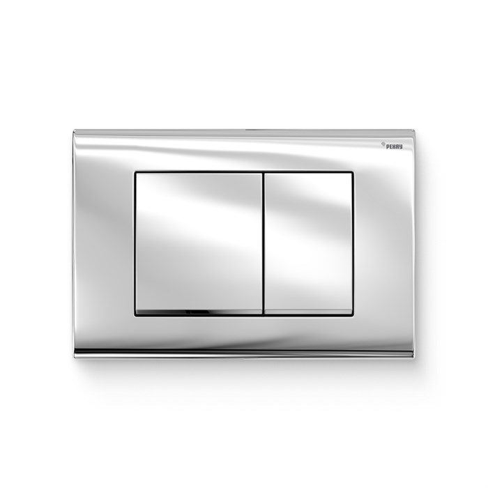 Кнопка смыва РЕХАУ NOVA QUAD 001 пластик, хром, глянцевый 918300