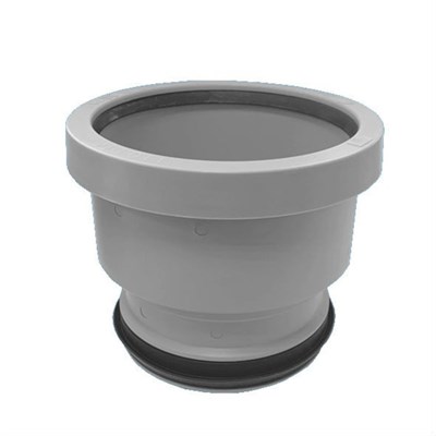 Муфта L=109 мм, вход раструбный 110 мм, выход 110 мм, пластик 857353
