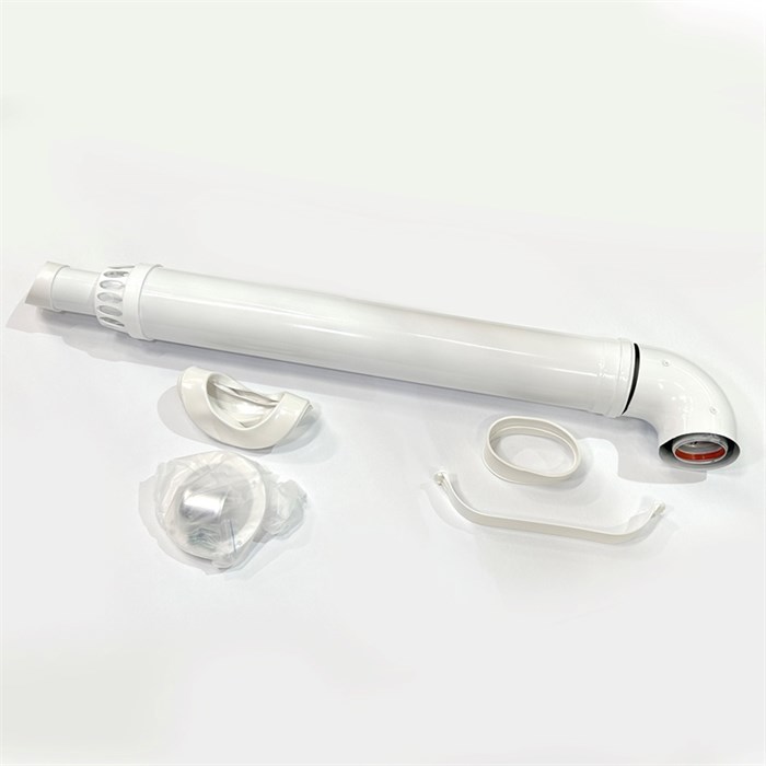 Комплект коаксиального дымохода ARDERIA D60/100  "АНТИЛЕД", универсальный, 1,0м 916853