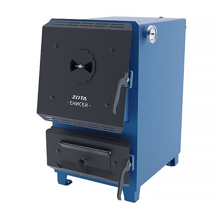 Котел твердотопливный  ZOTA"Енисей" 14кВт (без плиты) 917417