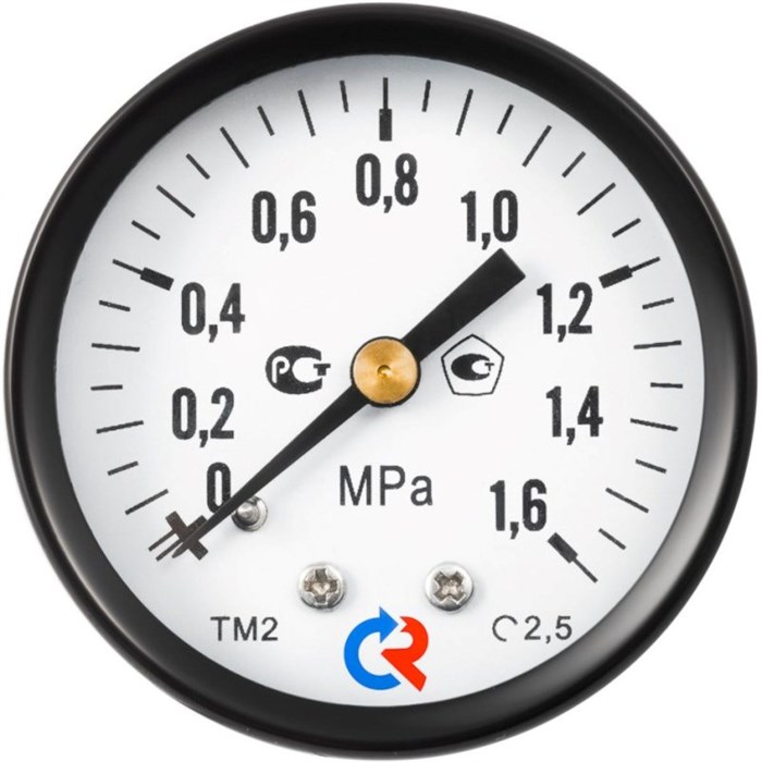 Манометр ТМ-210P.00 50/4 (1/4", 0-4 бар, 2,5) радиальный 916289