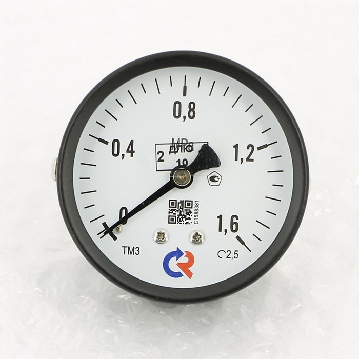 Манометр ТМ-310Т.00 63/16 (1/4", 0-16 бар, 2,5) аксиальный 916302