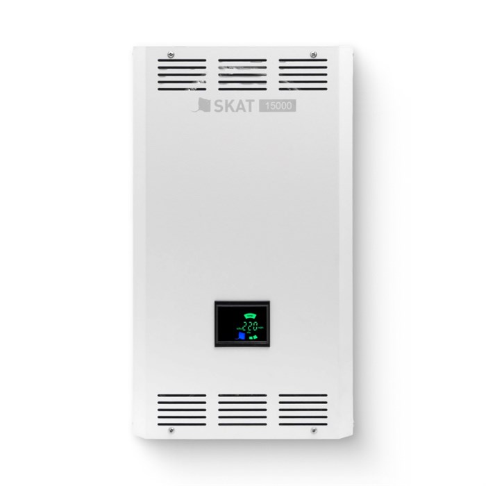 Стабилизатор сетевого напряжения SKAT ST-15000, 15 кВА, 146-264 В, симисторный 918125