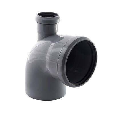 110 отвод угол 90 с выходом 50(прямой) ПОЛИТЭК 512407