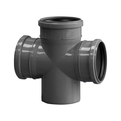 110/110 Крестовина  угол 87,5 ПОЛИТЭК 470139