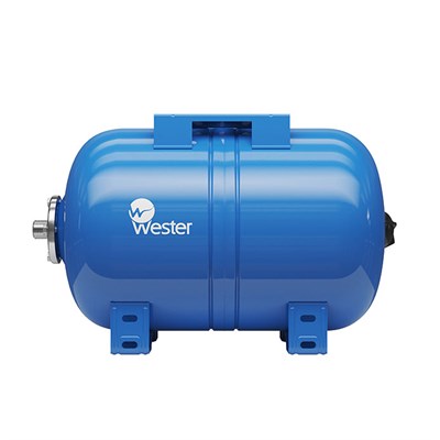 Бак расширительный  24л для водоснабжения WESTER(горизонт-й) (присоединение 1") WAO 511516