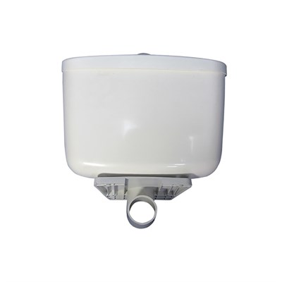 Бачок д/ун. нижний, с бел(черн).кнопкой, с полкой, пласт.Киров (Тип1к в госте БУ, арматура 531504) 513680