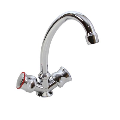 Смеситель для кухни 1/2 кер T.MARKT 04-2003 Восьмерка п\гайку 520059