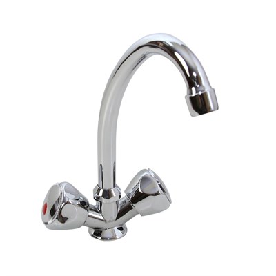 Смеситель для кухни 1/2 кер T.MARKT 04-2005 Мария п\гайку 520478