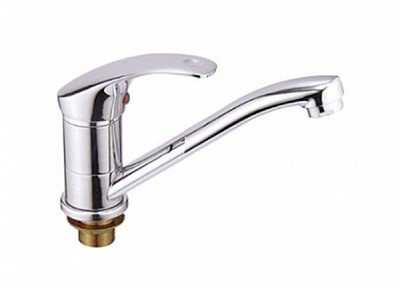 Смеситель для кухни 35к L4536-2 Ledeme б/отв кор излив на гайке, латунь 510861