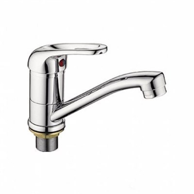 Смеситель для кухни 35к L4539В-2 Ledeme п/гайку с/отв кор излив, силумин 518509