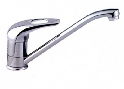 Смеситель для кухни 40к L4202-В Ledeme с отв, силумин 502125