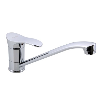 Смеситель для кухни 40к F4901 FRAP (плоский пов.излив, п/гайку, хром, латунь) 518426