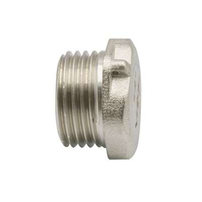 Заглушка 1/2'' нар с контр отв VRT® никель 503076