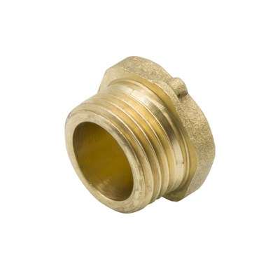 Заглушка 1/2'' нар ЛАТ с контр отв LEXLINE 15 514574