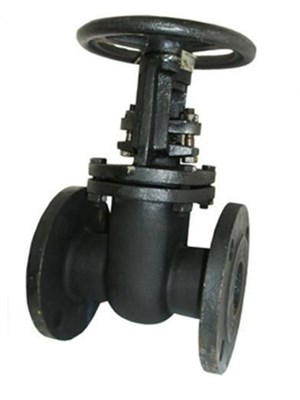 Задвижка 30ч6бр чугунная ДУ-100 PN10 (темп до +120 С) 511878