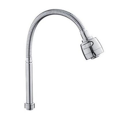 Излив для смесителя кухни ГИБКИЙ FRAP F7310 (с 2-ух режимным аэратором, хром) 520186