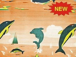 Коврик 0,80м х 15м (оранжевый) 513677