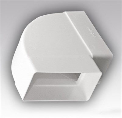 Колено горизонтальное угол 90 60х120 612КГП ERA 511201