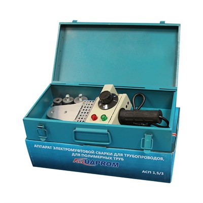 Комплект сварочного оборудования AQUAPROM M40/3 1500 Вт PP-R (Насадки 20-32)Мет.короб. 521678