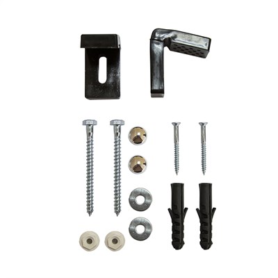 Крепеж для унитаза с угловыми кронштейнами (ДЛЯ СКРЫТОГО МОНТАЖА) 520970