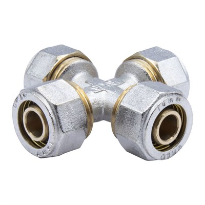 Крестовина 16*16*16*16  ц/ц/ц/ц 320209