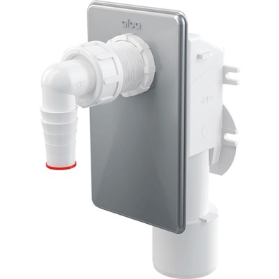 Минисифон для стиральной машины п/штукатурку (посудом.маш.) хромир.пласт APS3/AG210321100 Alcadrain 518190