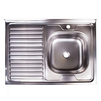 Мойка 80х60 (0,4) прав вып 1 1/2 Эконом (глуб. 13см) 310358