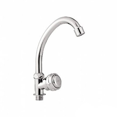 Смеситель для раковины/мойки 1/2 кер L4195 Ledeme ТИТАН моно, силумин 502170