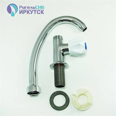 Смеситель для раковины/мойки 1/2 рез Иркутск М-2 моно 517619