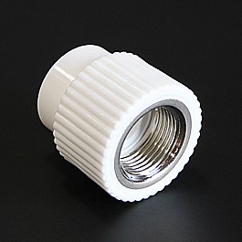 Муфта комб. вн 25х1/2" PRO AQUA БЕЛЫЙ 508556