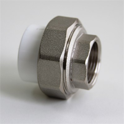 Муфта комб. разъемная, вн 25х3/4" PRO AQUA БЕЛЫЙ 508567