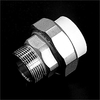 Муфта комб. разъемная, нар 25x1" PRO AQUA БЕЛЫЙ 511674