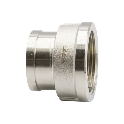Муфта переходная 1 1/2'' - 1 1/4'' вн/вн VRT® никель 505335