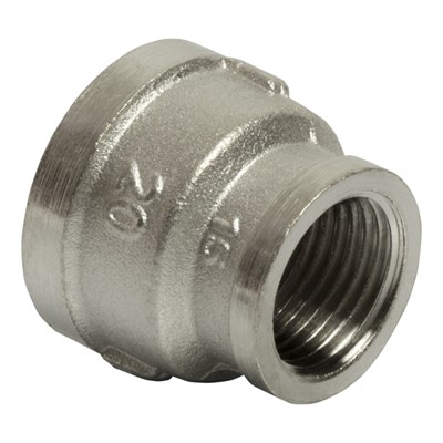 Муфта переходная 3/4'' - 1/2'' вн/вн VRT® никель 503038