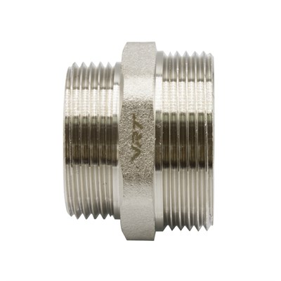 Ниппель переходной 1 1/2'' - 1 1/4'' нар/нар VRT® никель 505346