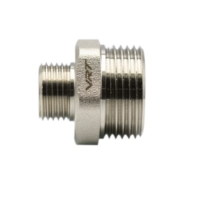 Ниппель переходной 1'' - 1/2'' нар/нар VRT® никель 503070