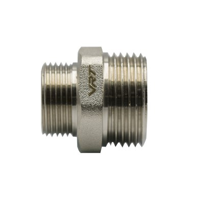 Ниппель переходной 3/4'' - 1/2'' нар/нар VRT® никель 281161
