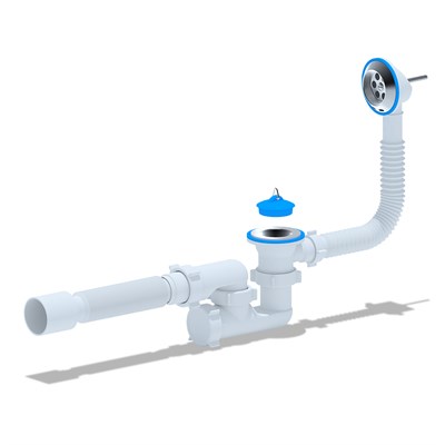 Обвязка на ванну  1 1/2*40 с гофрой 40х50 с вып. и пер. регулир. Варяг С6255 АНИ пласт 505281