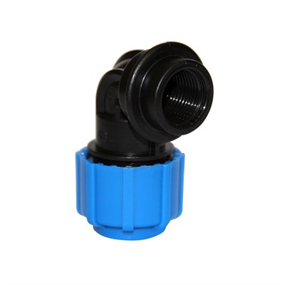 Отвод ПЭ с внутр. труб. резьбой 25х1/2" (обж.) ТПК-АКВА 513595