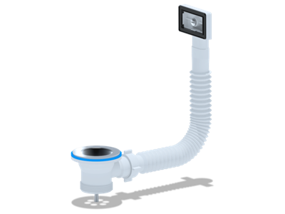 Перелив Ани д/мойки 1 1/2 N105S АНИ пласт гибкий 523732